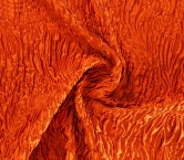 Jacquard acolchado naranja